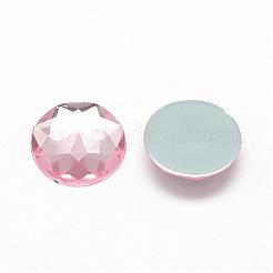 Acrylic Rhinestone Flat Back Cabochons&nbsp;GACR-Q008-8mm-14