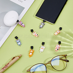 8Pcs Plastic Mobile Dustproof Plugs&nbsp;HJEW-WH00133