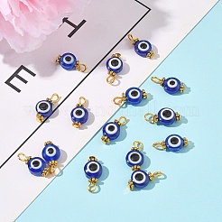 50Pcs Evil Eye Resin Pendants&nbsp;PALLOY-FS00036