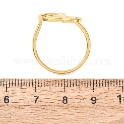Brass Finger Rings for Women&nbsp;KK-CBA3D94-02G