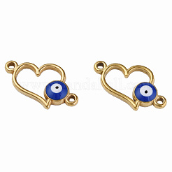 304 Stainless Steel Enamel Connector Charms&nbsp;STAS-N087-64-03G