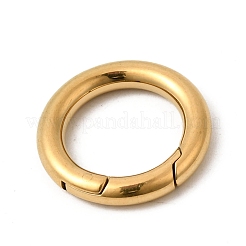 304 Stainless Steel Spring Gate Rings&nbsp;STAS-B128-05G-03