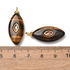 Natural Tiger Eye Pendants&nbsp;GG-CBAA798-04G-07