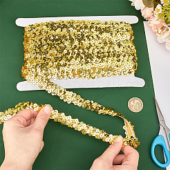 10Yards Ployester Elastic Sequin Trimmings&nbsp;OCOR-PH0005-82