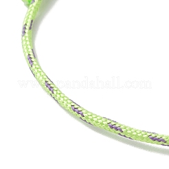 Adjustable Polyester & Spandex Cord Bracelets for Men Women&nbsp;BJEW-JB12092-03