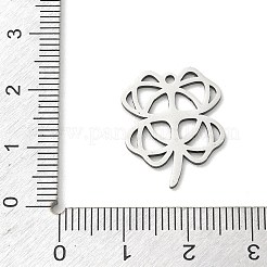 Hollow 201 Stainless Steel Pendants&nbsp;STAS-B136-13P