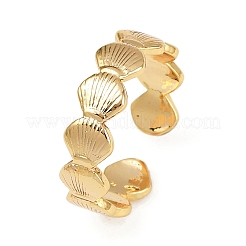 Brass Adjustable Cuff Rings for Women&nbsp;RJEW-B132-01A-G