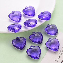Transparent Acrylic Pendants&nbsp;TACR-T024-03B-936