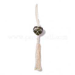 Natural Dragon Blood Pendant Decorations&nbsp;HJEW-E579-01A