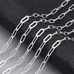 Brass Paperclip Chains&nbsp;CHC-S008-001B-S