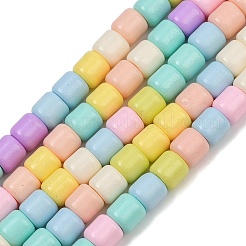 Baking Paint Glass Beads Strands&nbsp;LAMP-S070-06E