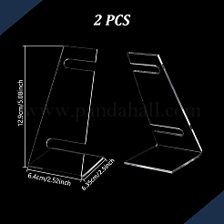 L Shaped Acrylic Watch Display Stands&nbsp;ODIS-WH0086-081B