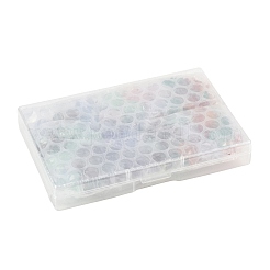 90Pcs 7 Colors Two Tone Transparency Glass Pendant&nbsp;GLAA-FS0002-72