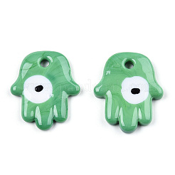 Opaque Handmade Lampwork Pendants&nbsp;LAMP-T011-15-B03