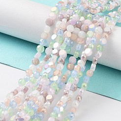Electroplate Glass Beads&nbsp;EGLA-P056-01A