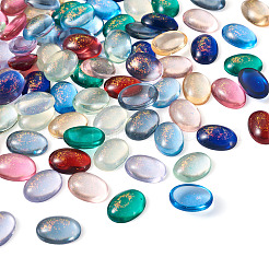 110Pcs 11 Colors Transparent Resin Cabochons&nbsp;CRES-CW0001-03