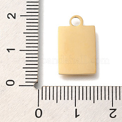PVD Vacuum Plating 304 Stainless Steel Pendants&nbsp;STAS-P371-080G