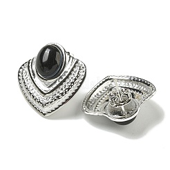 Cat Eye Stud Earrings&nbsp;EJEW-G400-60P-02
