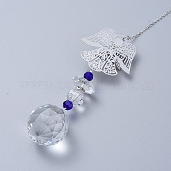 Crystal Ball Chandelier Prism Ornaments Hanging Suncatcher&nbsp;AJEW-I040-11C
