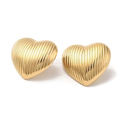 Ion Plating(IP) 304 Stainless Steel Stud Earrings&nbsp;EJEW-D100-05G