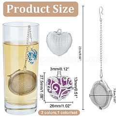 Round Stainless Steel Mesh Tea Infuser&nbsp;STAS-UN0002-26