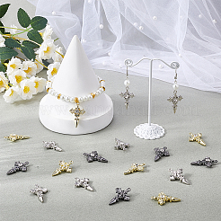 24Pcs 3 Colors Alloy with Rhinestone Pendants&nbsp;FIND-SP0001-91
