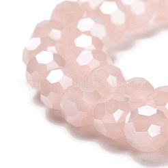 Electroplate Glass Beads Strands&nbsp;LS-EGLA-A035-J6mm-A08