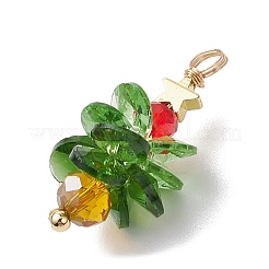 Christmas Theme Glass Pendants&nbsp;PALLOY-JF02863