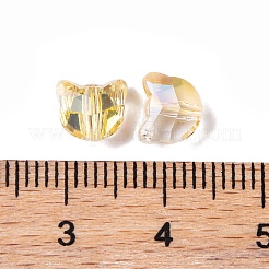 100Pcs Electroplate Glass Beads&nbsp;EGLA-P060-01A-HP01