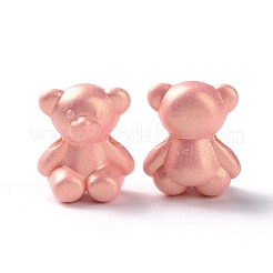 Opaque Acrylic Glitter Beads&nbsp;X-OACR-E010-06