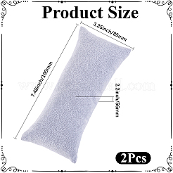 2Pcs Velvet Watch Pillow Jewelry Displays&nbsp;ODIS-BBC0001-07A