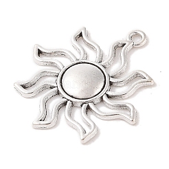 Tibetan Style Alloy Solar Eclipse Pendants&nbsp;X-TIBEP-R304-004AS-LF