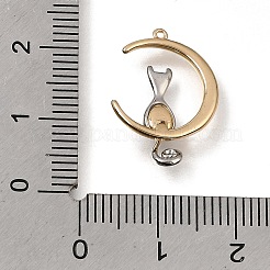 Brass Pendants&nbsp;KK-CBA36F9-01GP
