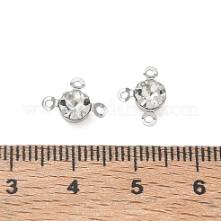Brass Pave Clear Glass Chandelier Component Links&nbsp;FIND-WH0152-919S