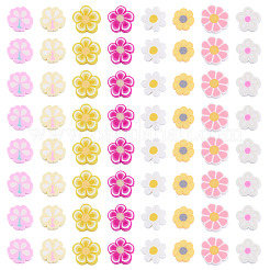 200Pcs 5 Colors Handmade Polymer Clay Bead&nbsp;CLAY-TA0002-14