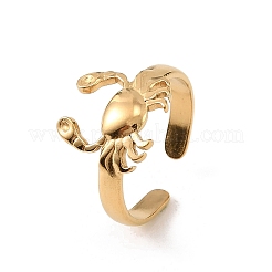 Brass Cuff Open Rings&nbsp;KK-CBA8D1E-03A-G