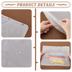 Transparent Plastic Document Storage Bags&nbsp;AJEW-WH0695-208