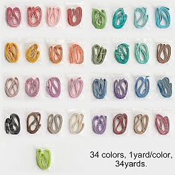 Flat Elastic Rubber Cord/Band&nbsp;OCOR-BC0001-40