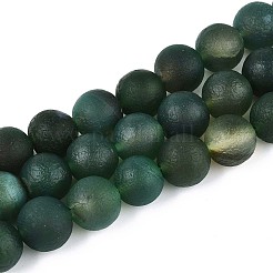 Natural Agate Beads Strands&nbsp;G-N357-07A-01