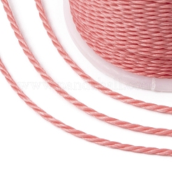 Round Waxed Polyester Cord&nbsp;YC-G006-01-1.0mm-28