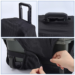 Carbon Fiber Luggage Cover&nbsp;AJEW-WH0596-801B