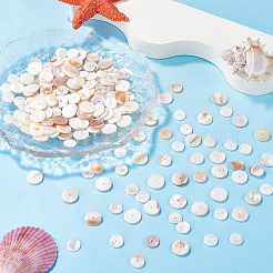 1 Strand 2 Styles Natural Freshwater Shell Beads Strands&nbsp;SHEL-TA0001-43