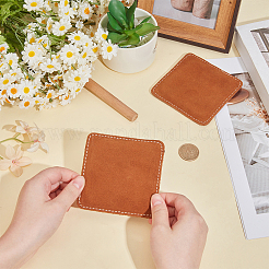 2Pcs Square Leather Golf Towels&nbsp;DIY-CL0001-40A