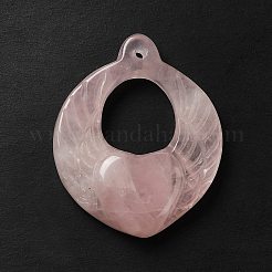 Natural Rose Quartz Pendants&nbsp;G-G997-H07