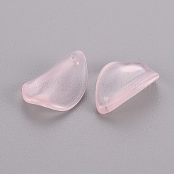 Transparent Imitation Jade Glass Pendants&nbsp;GLAA-T016-38-D01