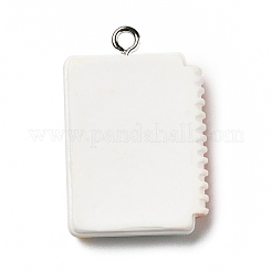 Opaque Resin Pendants&nbsp;RESI-D055-031P