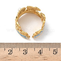 304 Stainless Steel Open Cuff Rings&nbsp;RJEW-A086-04G