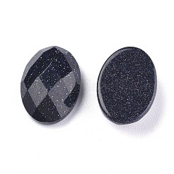 Synthetic Blue Goldstone Cabochons&nbsp;G-G760-A07