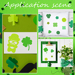 3Pcs 3 Styles Saint Patrick's Day Carbon Steel Cutting Dies Stencils&nbsp;DIY-GF0008-47