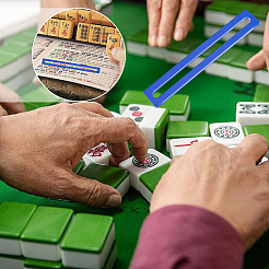Acrylic Mahjong Rules Reader&nbsp;AJEW-WH20020-534A